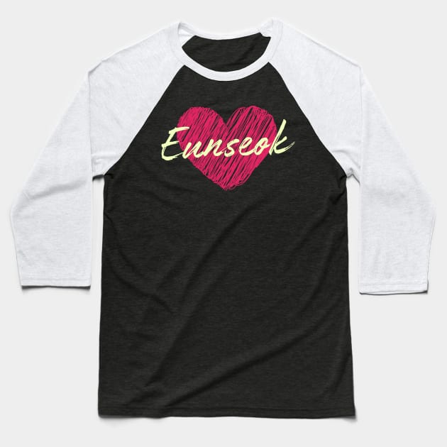 Eunseok Heart RIIZE Baseball T-Shirt by wennstore